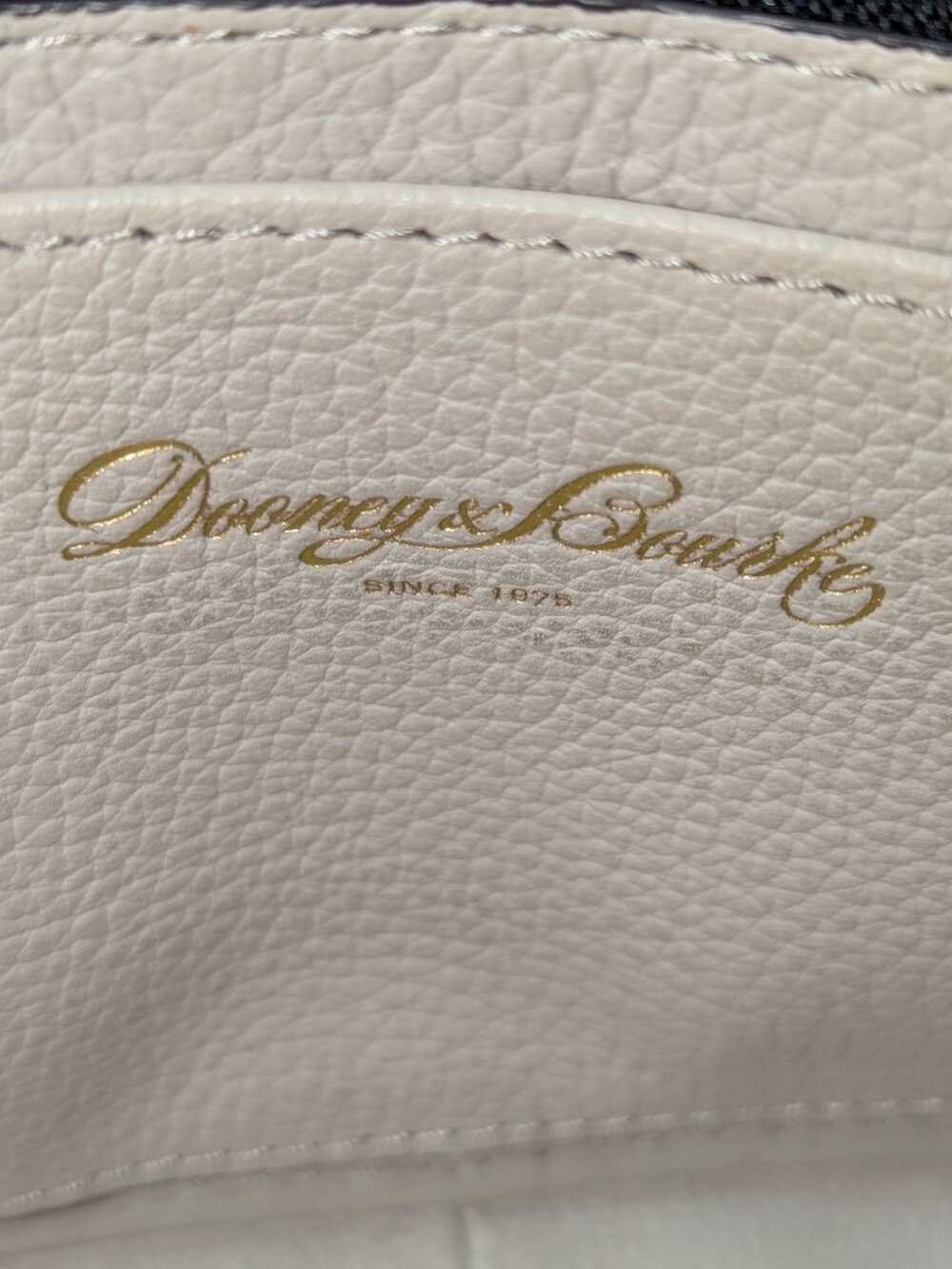 Dooney & Bourke 3-way, double zip bag. EUC! - Picture 4 of 9